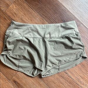 Nike Women's Athletic Shorts in Olive